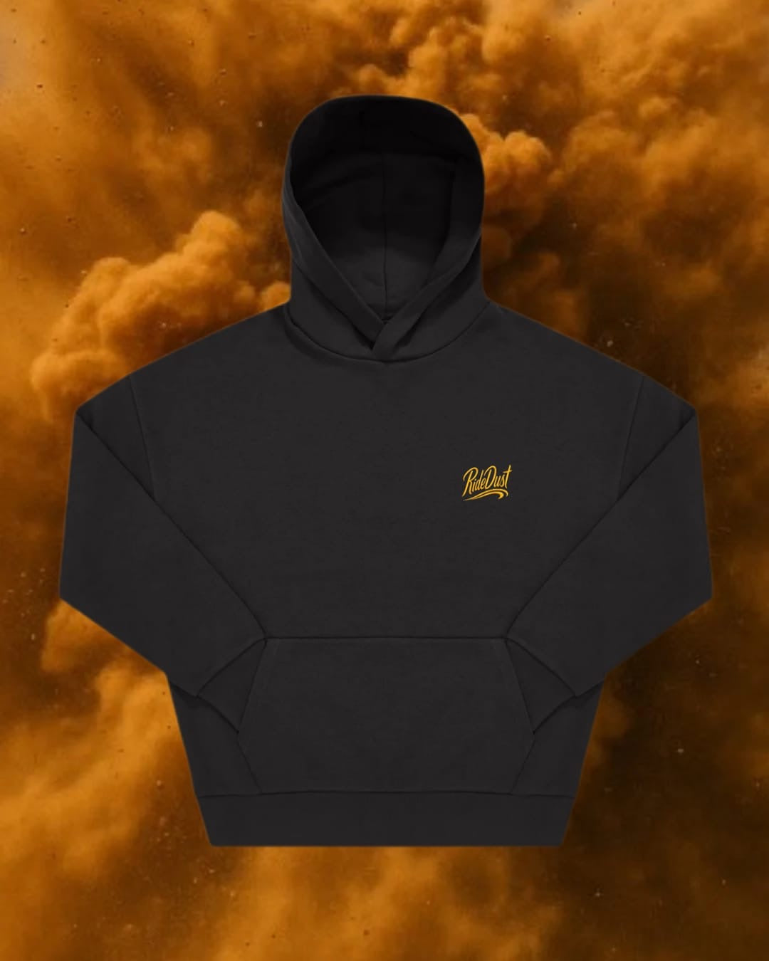 Sudadera oversized con capucha y logo bordado