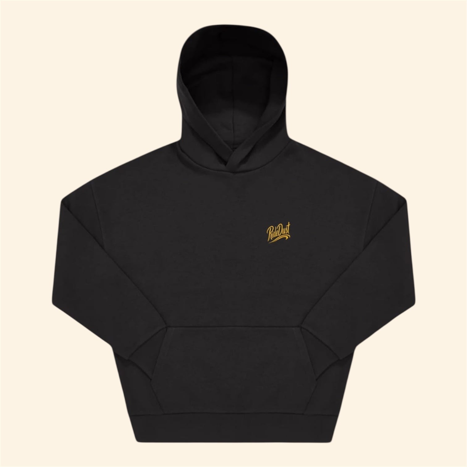 Sudadera Essential oversized con capucha y logos bordados