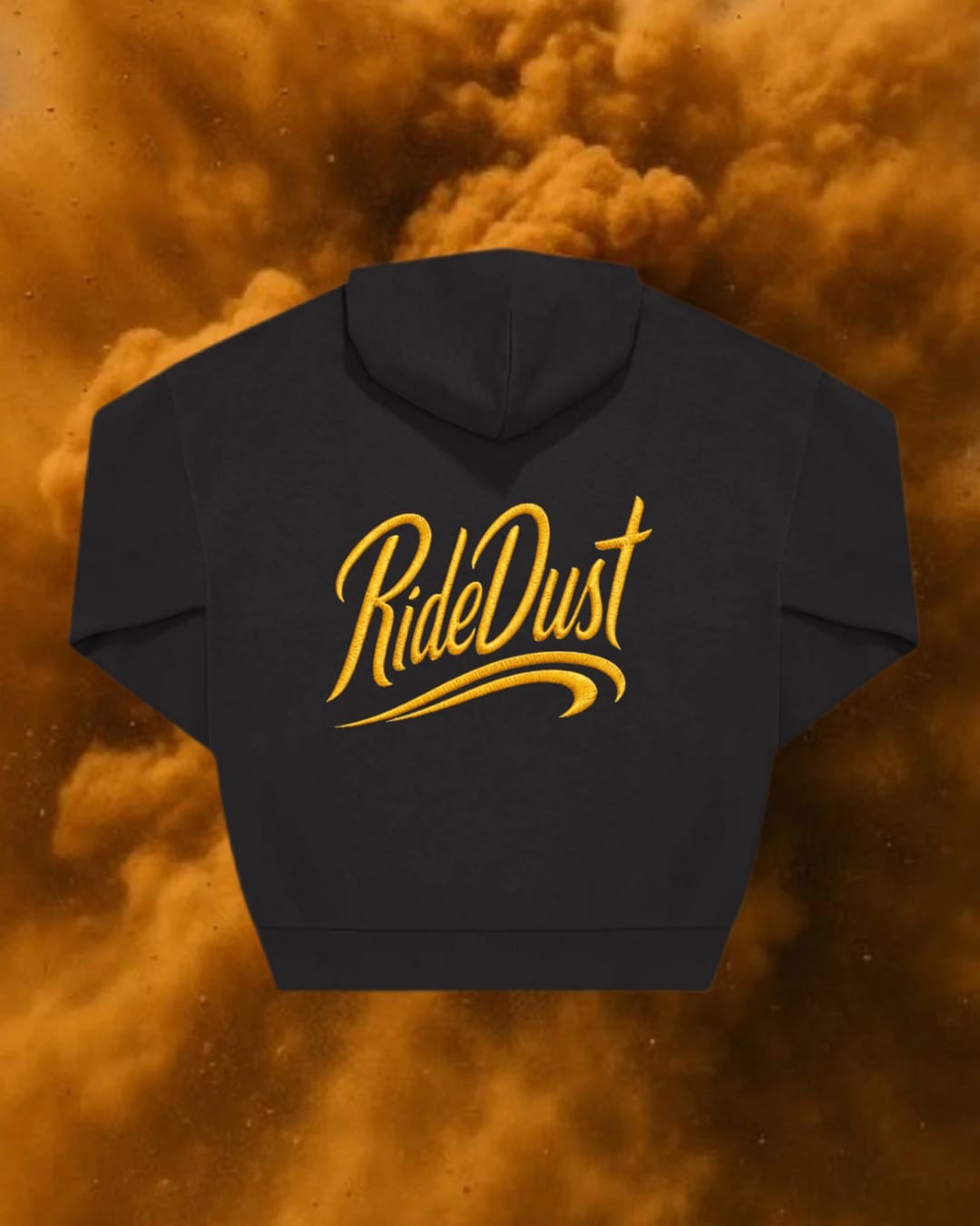 Sudadera oversized con capucha y logo bordado